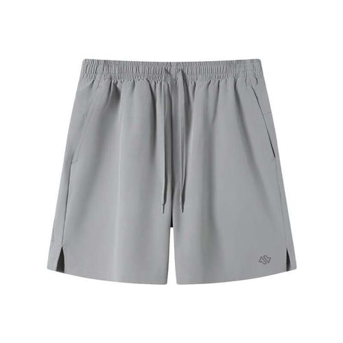 Shorts Deportivos Gris Para Hombre