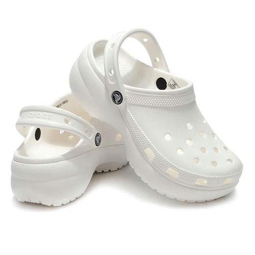 Sandalias Crocs Blanco Para Mujer
