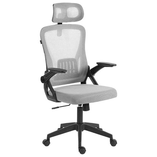 Silla de Oficina Acteck Flux Lite EC313HR, Soporta hasta 100Kg, Color Gris.