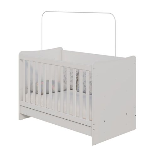 Cuna Multifuncional Madik Convertible 4 en 1 color Blanco 3996.0001