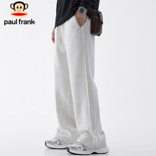 Pants Paul Frank Corte Recto Beige Grisáceo