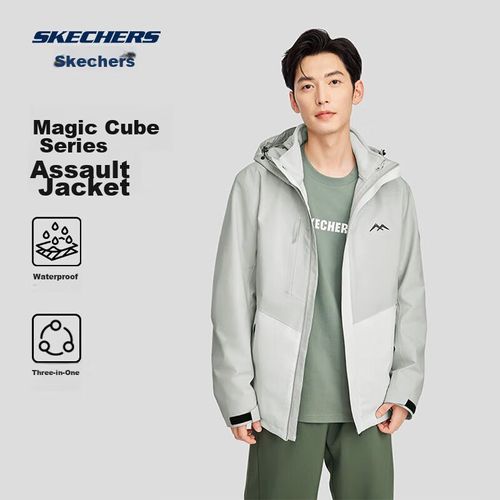 Chamarra Rompevientos Skechers Para Hombre