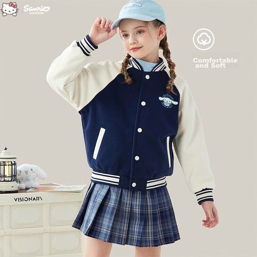 Chamarra Hello Kitty Azul Para Niña