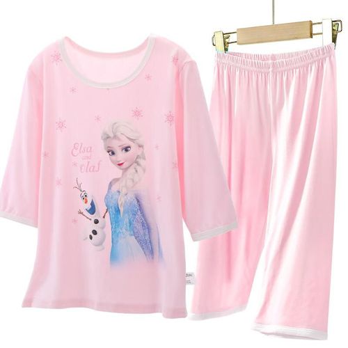 Conjunto de pijama DISNEY Elsa modal Rosa para niña