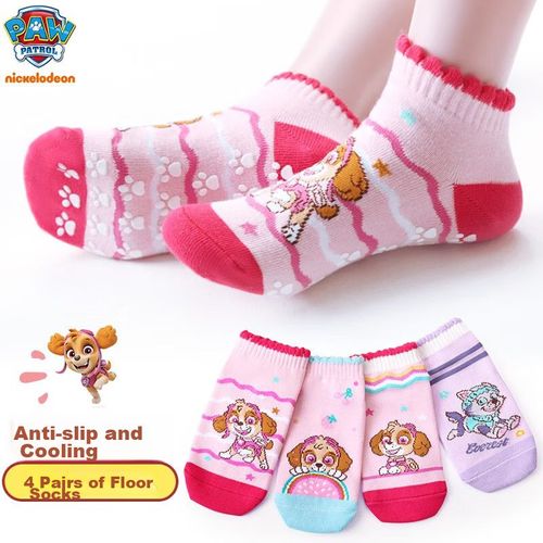 Calcetines PAW PATROL PA1332-PA1331 algodón antideslizantes para niña