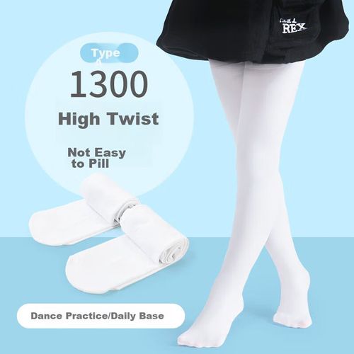 Pantimedias Disney terciopelo Blanco S para niña