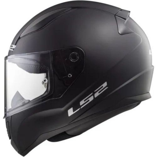CASCO CERRADO LS2 RAPID II SOLID NGO/MATE FF353 RIDERONE