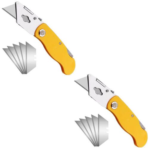 Cortador de Papeles Plegable MXOCY-002 ProCutYellow Cortador Papel con Mango Plástico