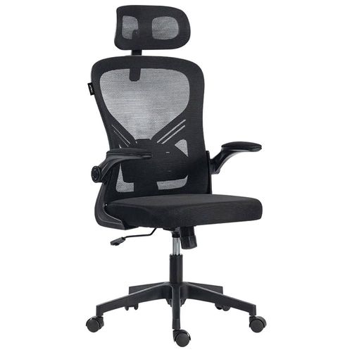 Silla de Oficina Acteck Flux Base EC343HR, Soporta hasta 100Kg, Color Negro.