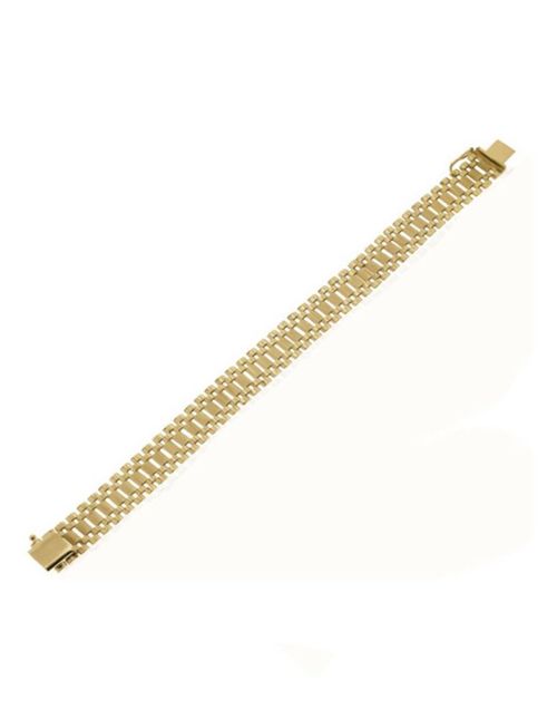 Pulsera Coleccion Real Oro 14k CRISTAL JOYAS OFLP-1CM