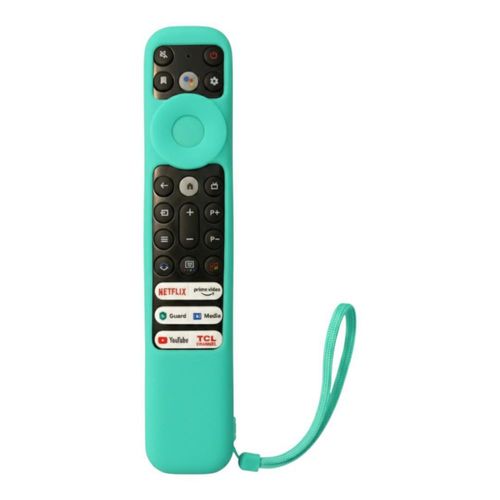 Funda De Silicona Para Control TCL LED Qled Turquesa
