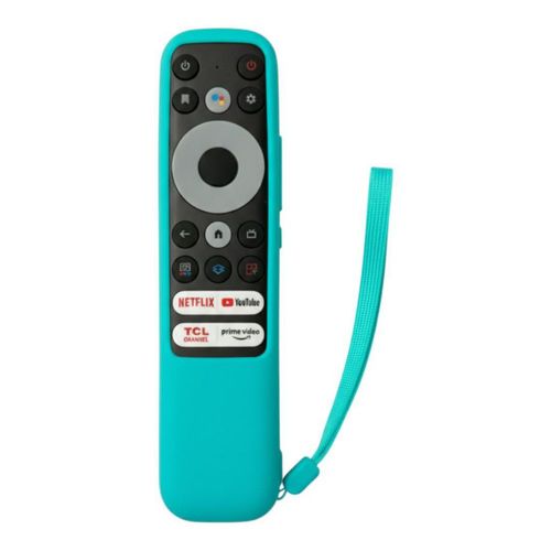 Funda Silicona Para Control Tcl Android Rc902nfmr1 Turquesa