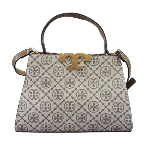 Bolsa Tory Burch Jacquard Color Beige
