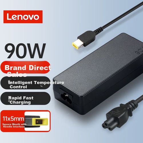 Adaptador Lenovo 90W Para Laptop Thinkpad T440S E431 X240 X270 E475 T470