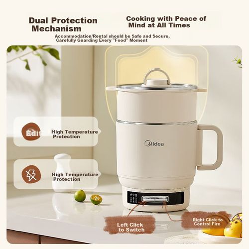 Olla Eléctrica Midea Mc-Xze1625S 1.6L