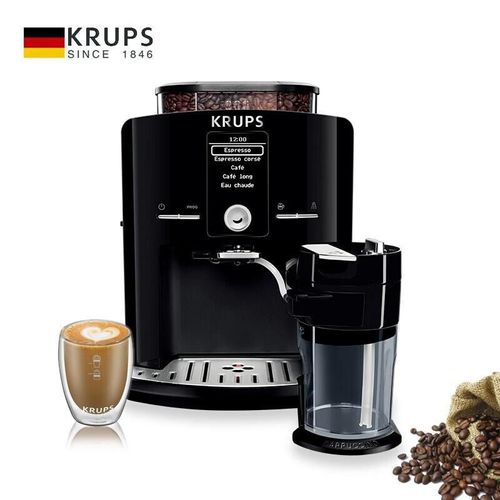 Máquina De Café Krups Yourespresso Cuattro 1.8 L Negra