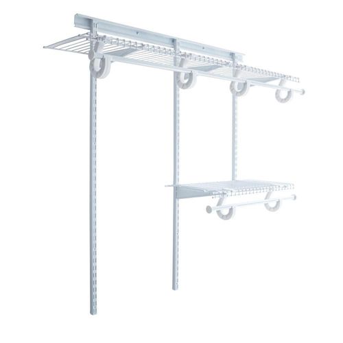 Closet ropero armable armario 60-122 cms ajustable reforzado