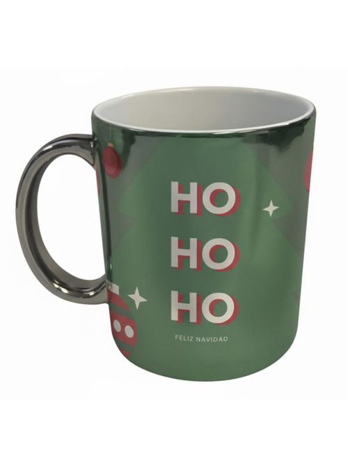 Taza Navidad 11oz - Ho Ho Ho - Alegre Decoración Festiva