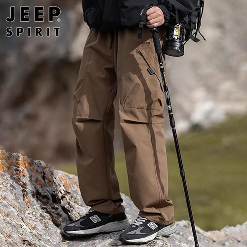 Pants Jeep Spirit Corte Recto Negro Obsidiana