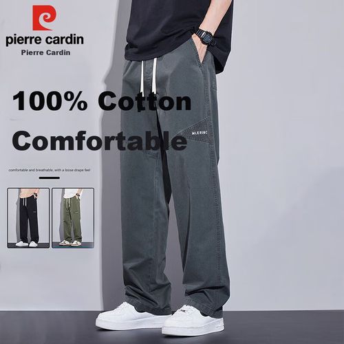 Pants Pierre Cardin Algodón Gris Oscuro