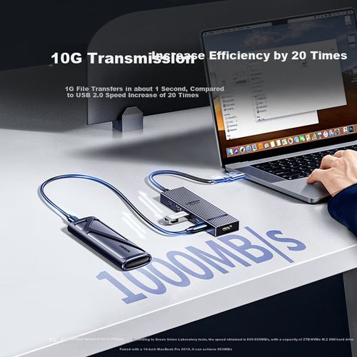 Dock De Expansión Usb-C Ugreen Con Hdmi 4K 60Hz Y Carga Rápida Pd 100W