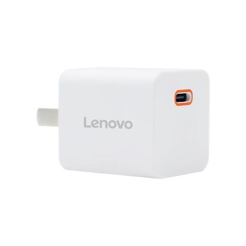 Cargador Usb-C Mini Gan 20W Lenovo Con Control Inteligente De Temperatura