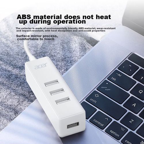 Hub Usb Type-C Acer De 4 Puertos De Alta Velocidad