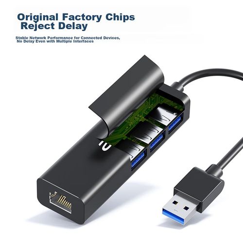 Hub Usb Acer Con Puerto Ethernet Rj45 Para Macbook Y Laptops Huawei