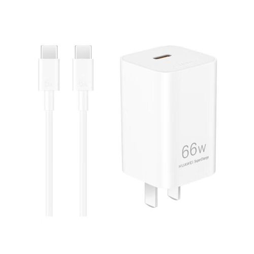 Cargador Rápido Gan 66W Huawei Ice Sugar Para Smartphones Y Laptops