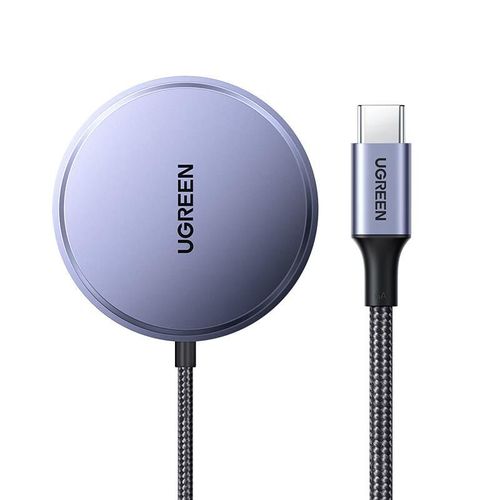 Cargador Inalámbrico Ugreen Magnético 15W Para Iphone Y Audífonos