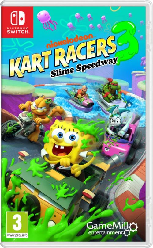 Nickelodeon Kart Racer 3 Slime Speedway Switch
