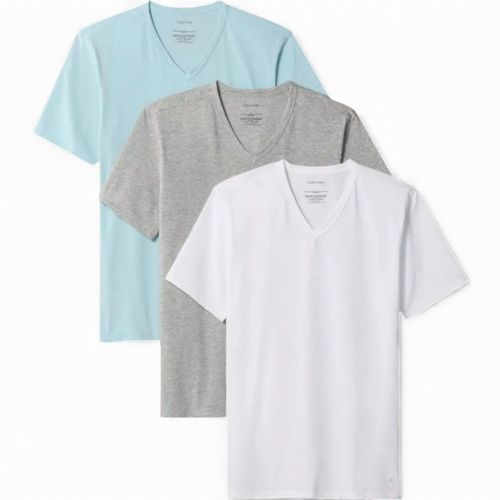 Playera Calvin Klein Slim 3pk Algodon