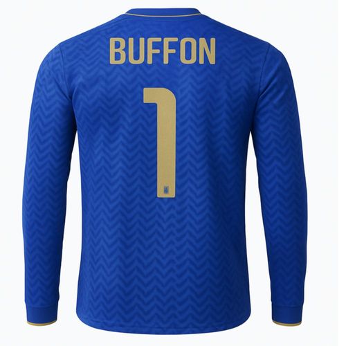 Increible! Jersey Playera Buffon 1 Edicion Especial Manga Larga Azurri 2026