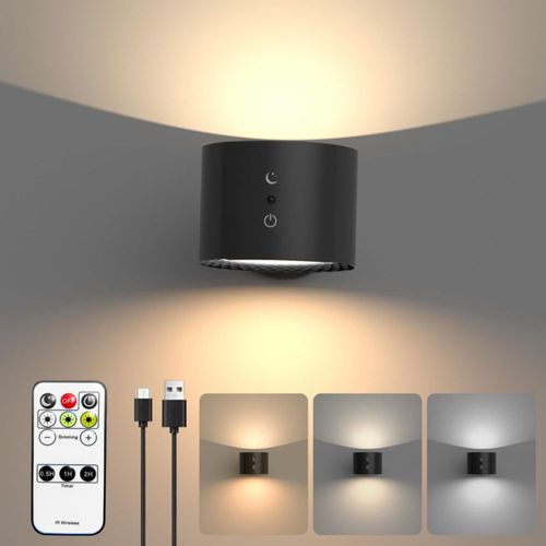 KUAEAY Lámpara de Pared LED Recargable,