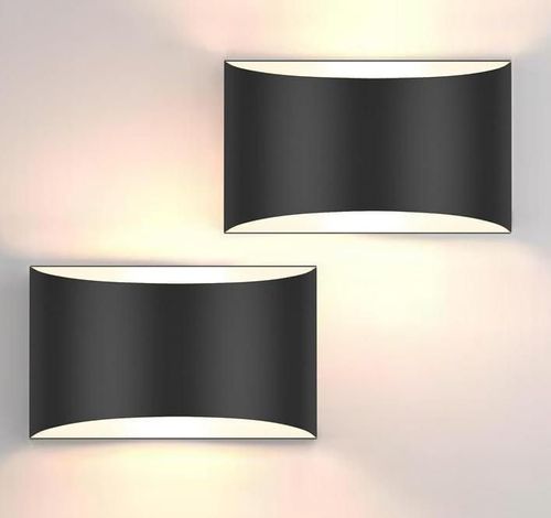 KUAEAY Lampara de Pared Interior 2 pieza