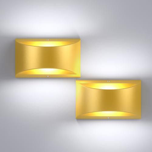 KUAEAY Lampara de Pared Interior 2 pieza