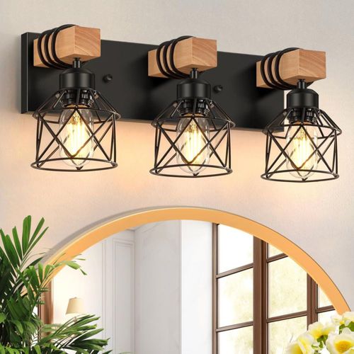 Lámpara de Tocador para Baño 3 Luces, Lá