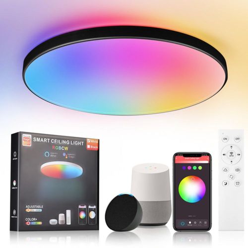 YICALE Lampara De Techo Inteligente 24W,