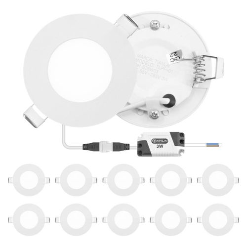 TIANLAI S26W03A Lampara de Techo Led, 3W