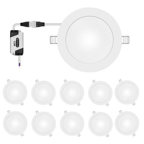 MEGALUZ Lampara de Techo Led, Paquete de