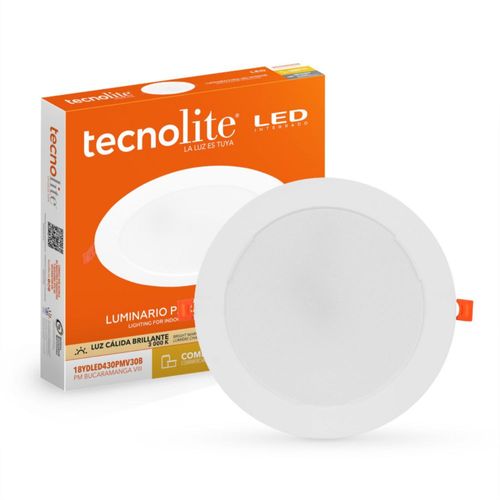 Tecnolite - Lámpara Empotrable de Techo