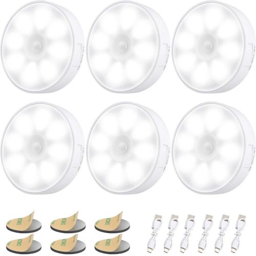 ELECGO 6PCS Luces con Sensor de Movimien