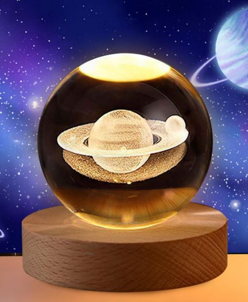 RUISTLI Lampara de Luna-Galaxia-Saturno-