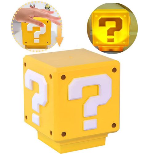 Super Bros lampara noche, LED Luz noctur