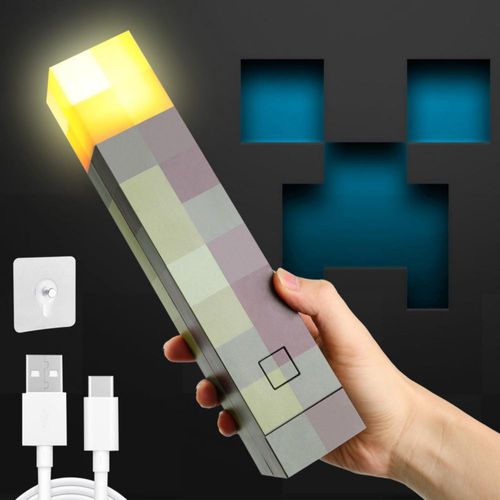 NUOWEI Linterna De Luz De Piedra Café, L