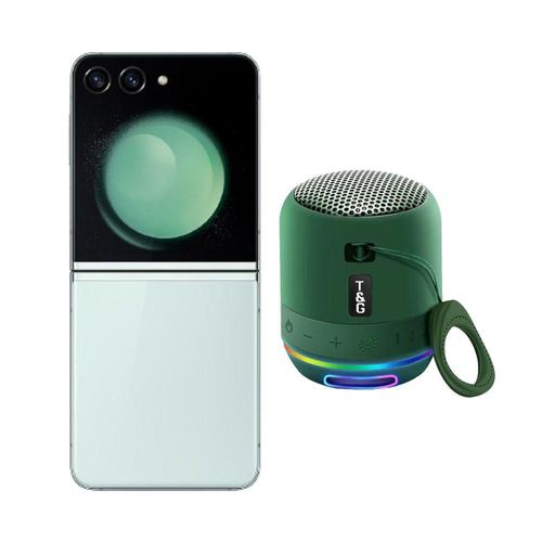 Galaxy Z Flip 5 256GB Verde Reacondicionado más Mini Bocina