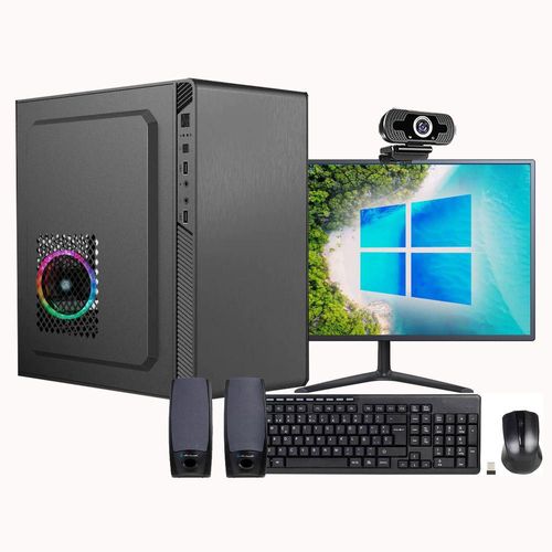 Pc Computadora 8Gb Ram 960Gb SSD Webcam Bocinas Monitor 21.5\