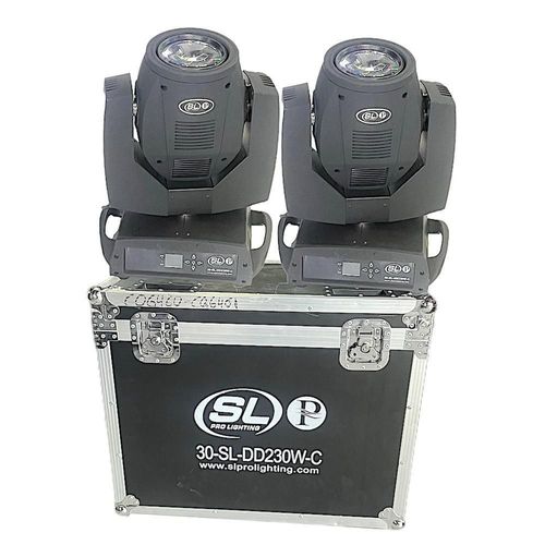 Case 2 cabezas roboticas 7r sl prolight dd230w-c