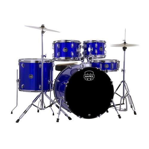 Batería de 5 pzs serie comet color índigo blue cm5294ftc-ib-sc mapex