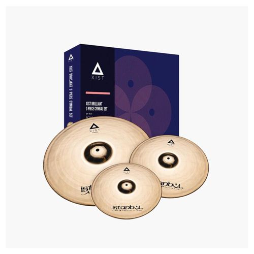 Set de Platillos Agop XIST Brilliant IXBS3 ISTANBUL